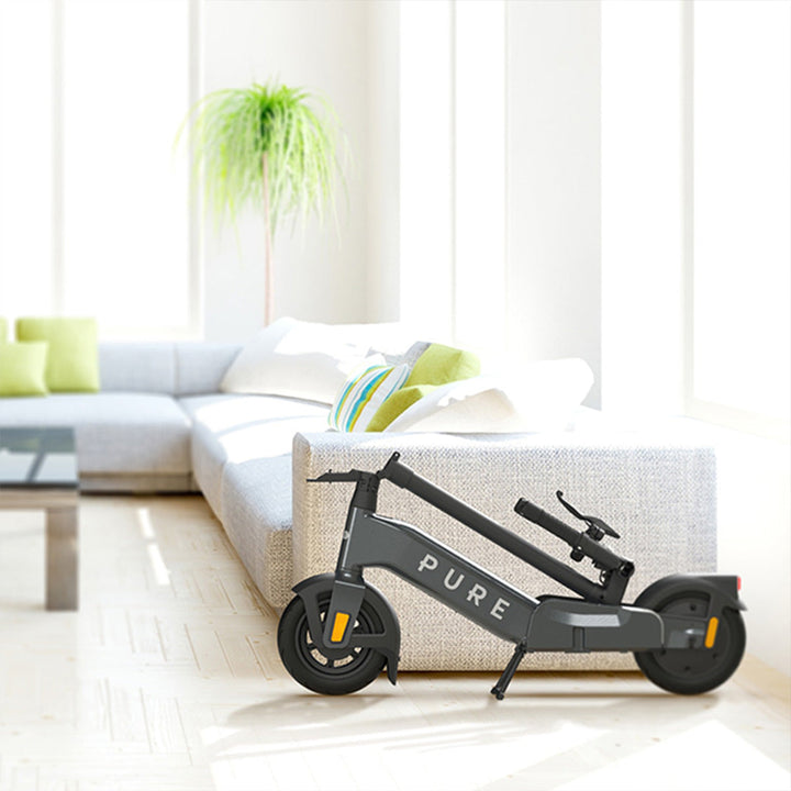 Pure Advance Plus Electric Scooter - Mercury Grey